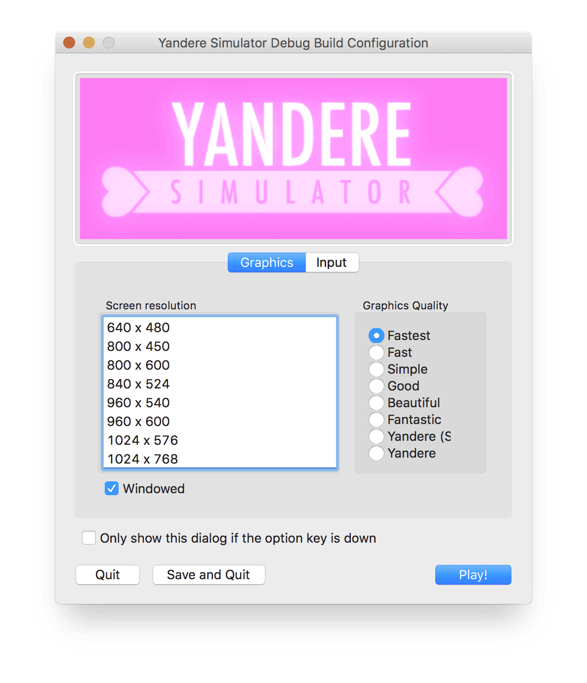 Yandere mac download